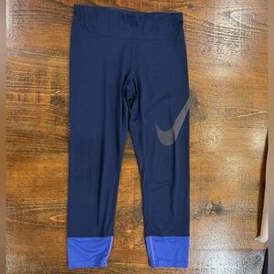 Nike 7/8 Leggings - Blue
